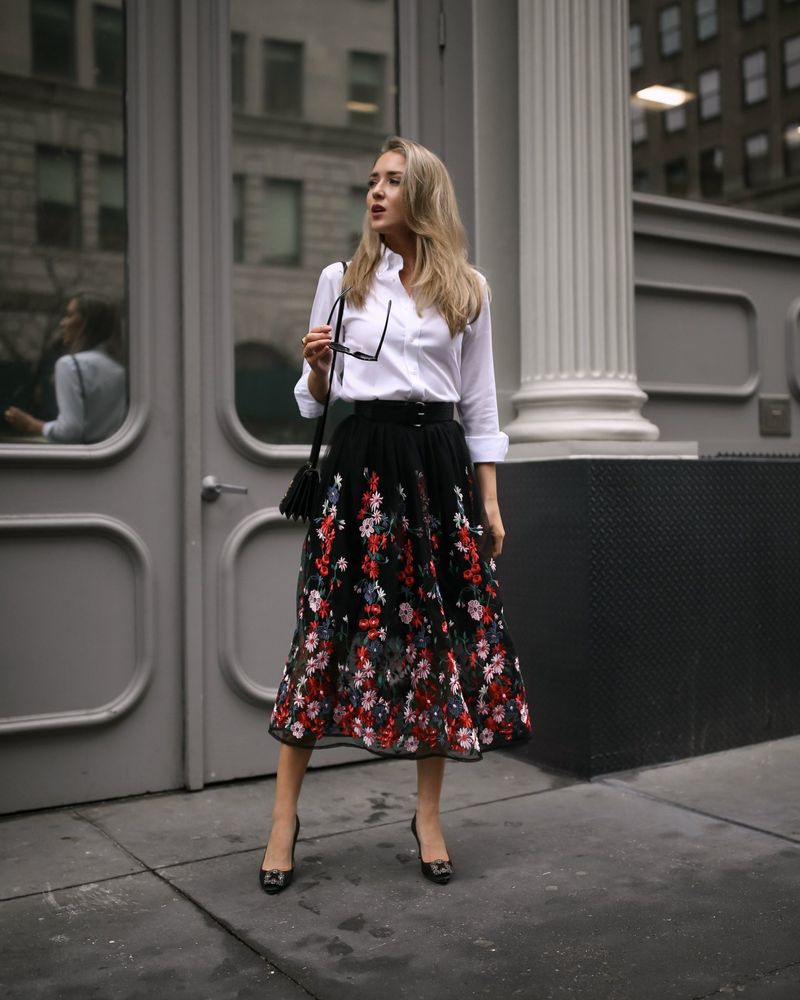 Classic White Button-Up