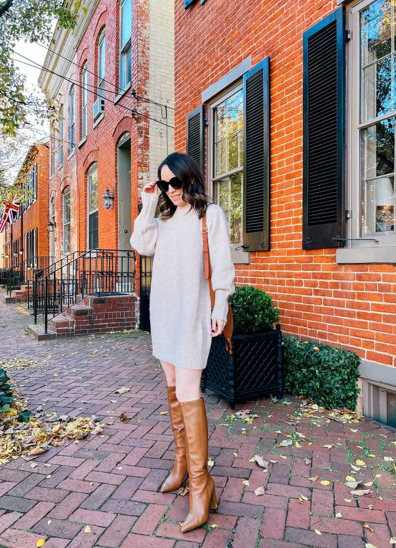 Sweater Dress Stunner
