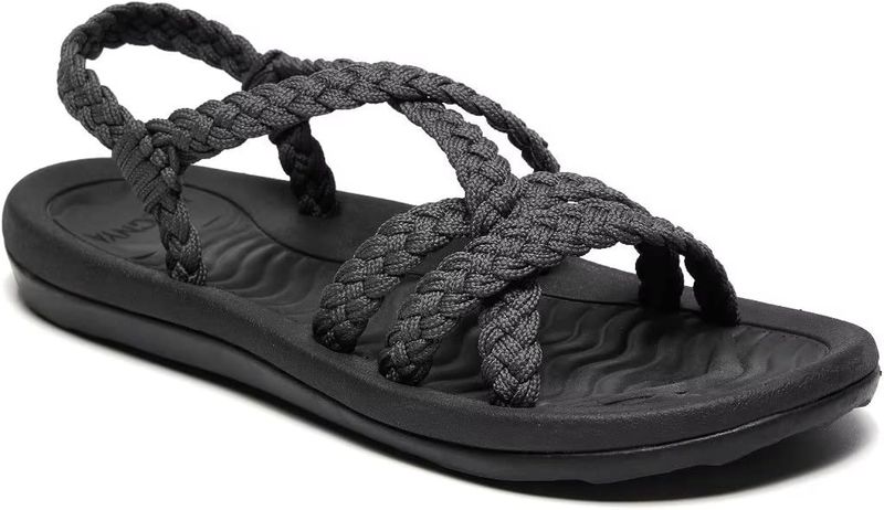 Athletic-Inspired Braided Footbeds