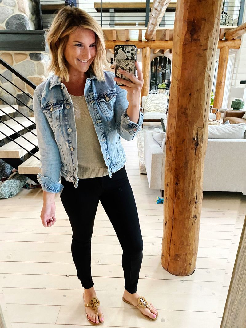 Lightweight Denim Blazer