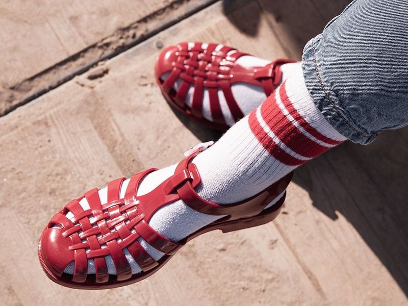 Plastic Jelly Sandals