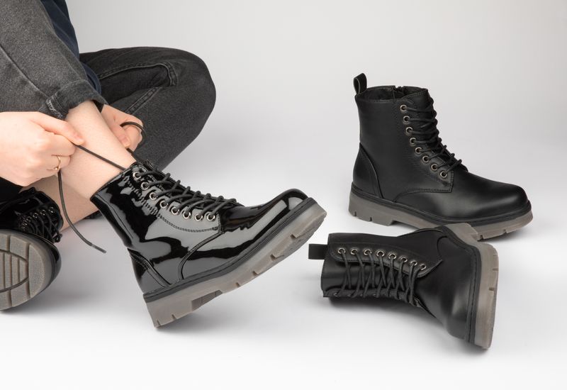 Chunky Combat-Style Boots
