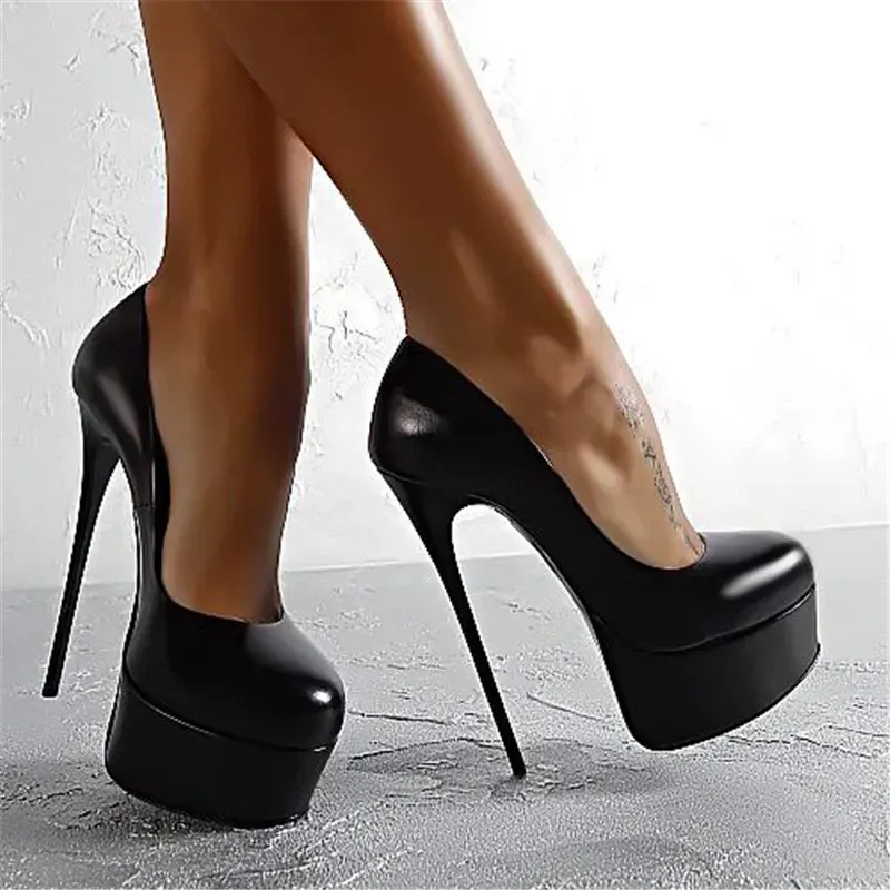 Sky-High Platform Stilettos