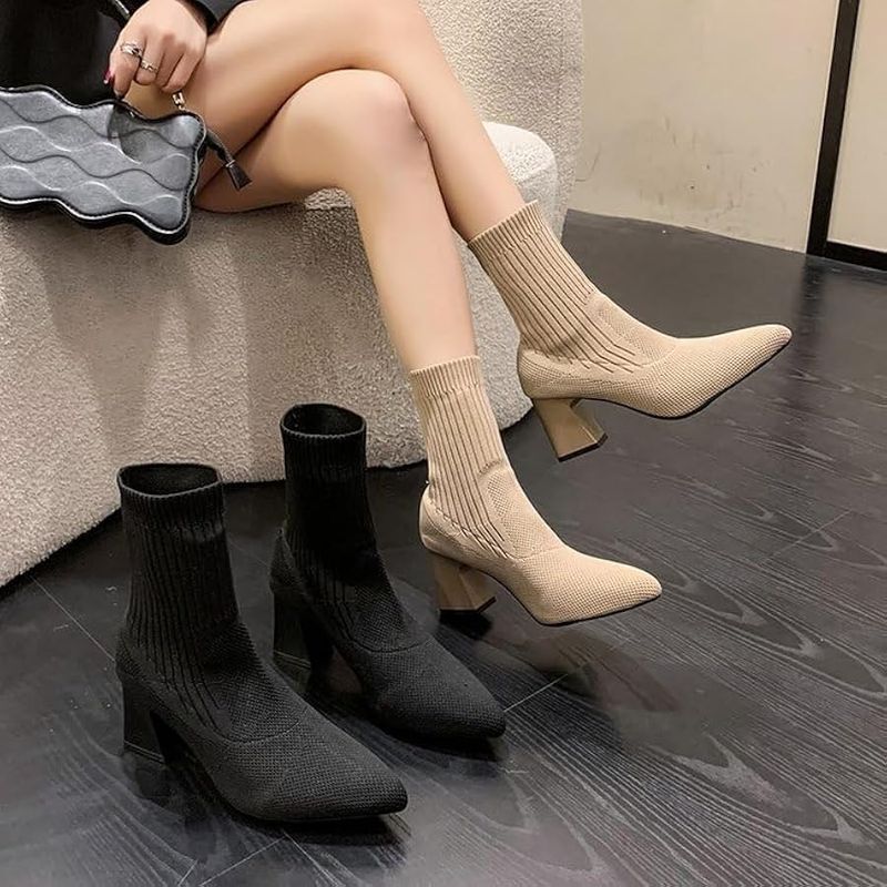 Knit Sock Booties