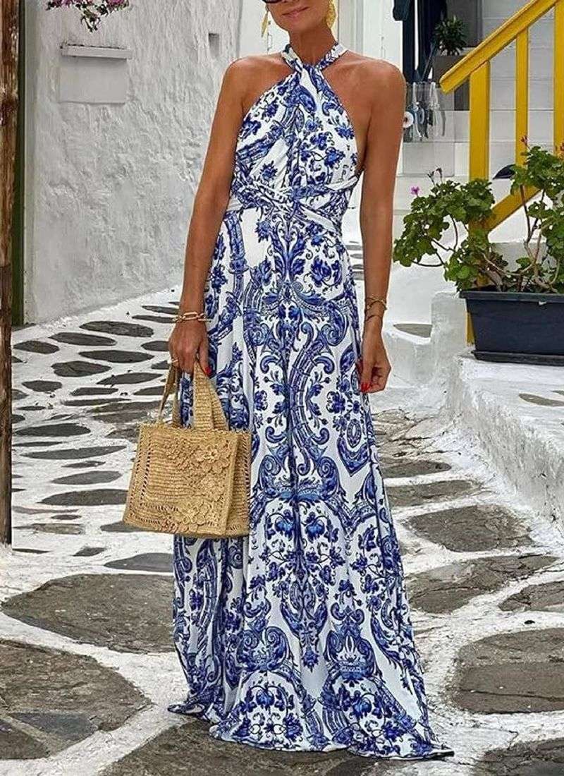 Halter Neck Dress