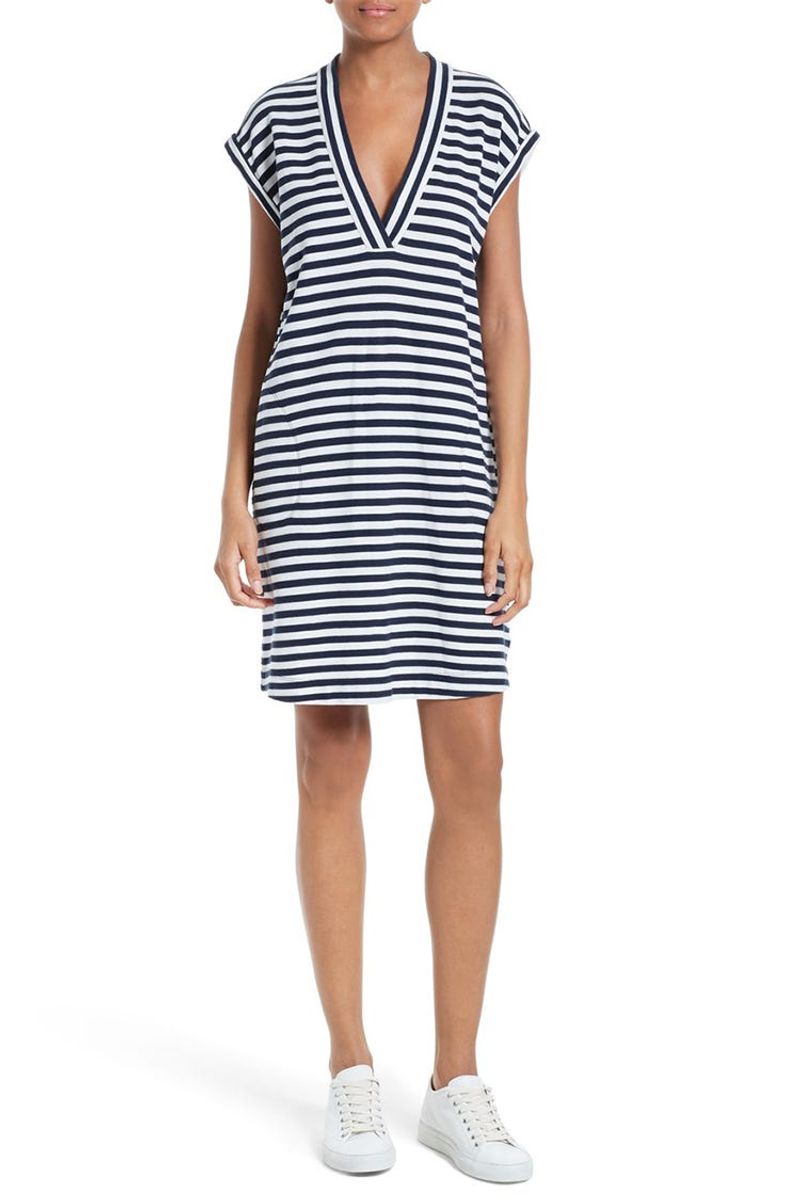 Striped T-Shirt Dress