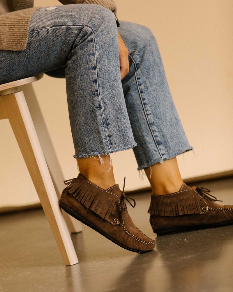 Fringed Moccasins