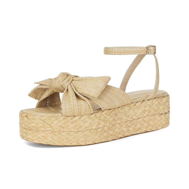 Raffia-Wrapped Wedges