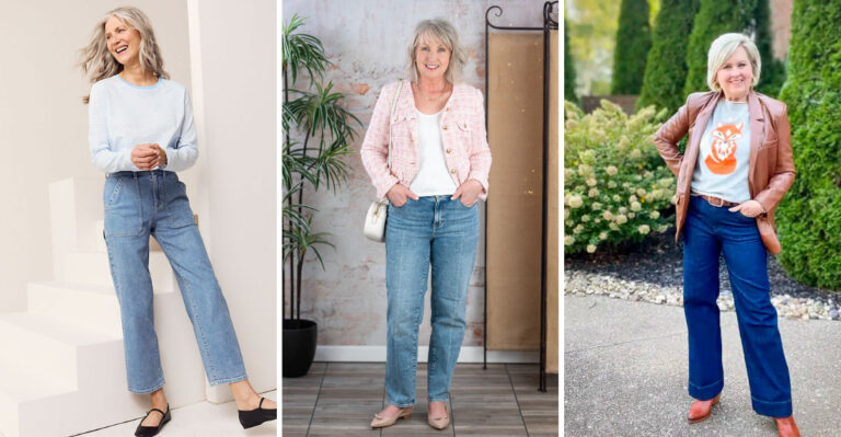 Over 60? Here Are 20 Slimming Jeans To Look Stylish And Confident