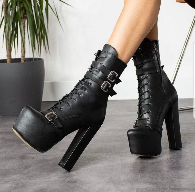 Sky-High Platform Boots