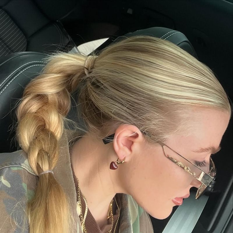 Tightly Pulled Ponytail
