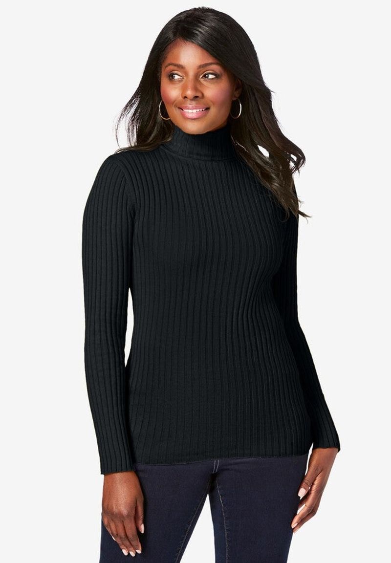 Ribbed Knit Turtlenecks
