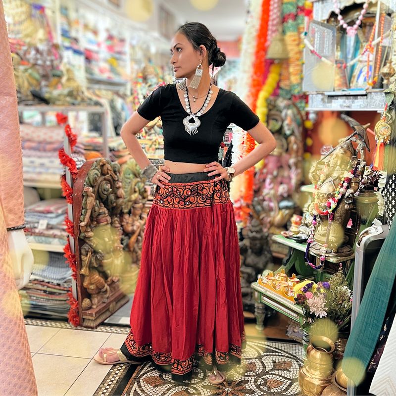 Bohemian Maxi Skirt