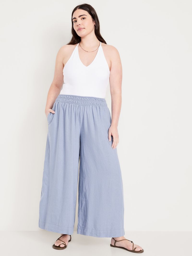 Relaxed Palazzo Pants