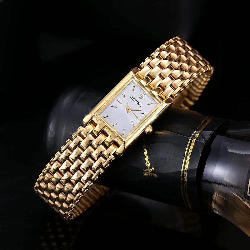 Gold-Toned Link Watch