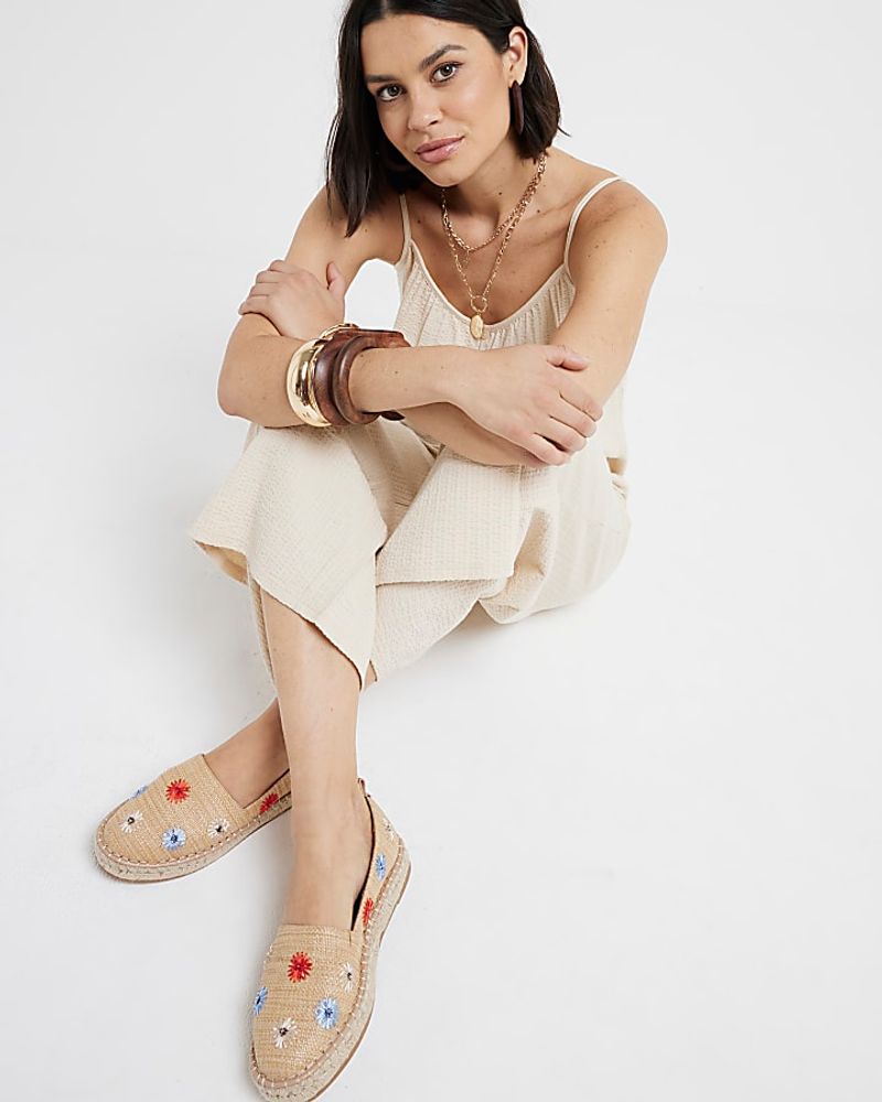 Embroidered Espadrilles