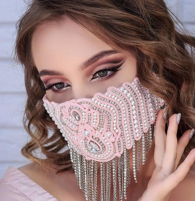 Embellished Face Masks