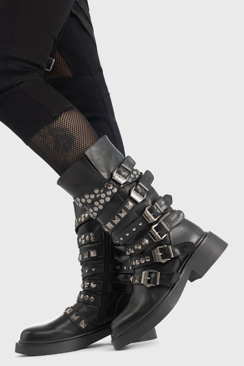 Overly Studded Boots