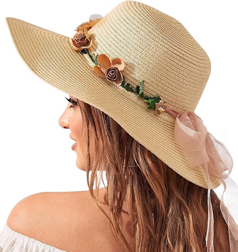 Wide-Brim Sun Hat