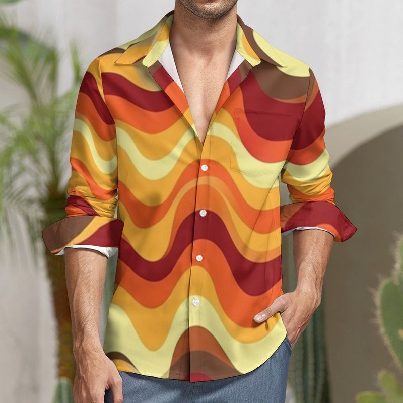 Wide-Collared Shirts