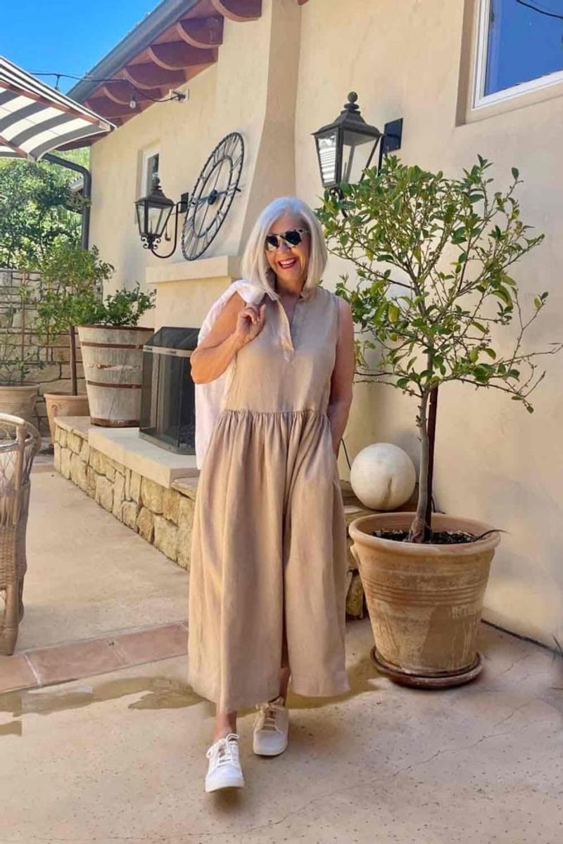 Sleeveless Shift Dress