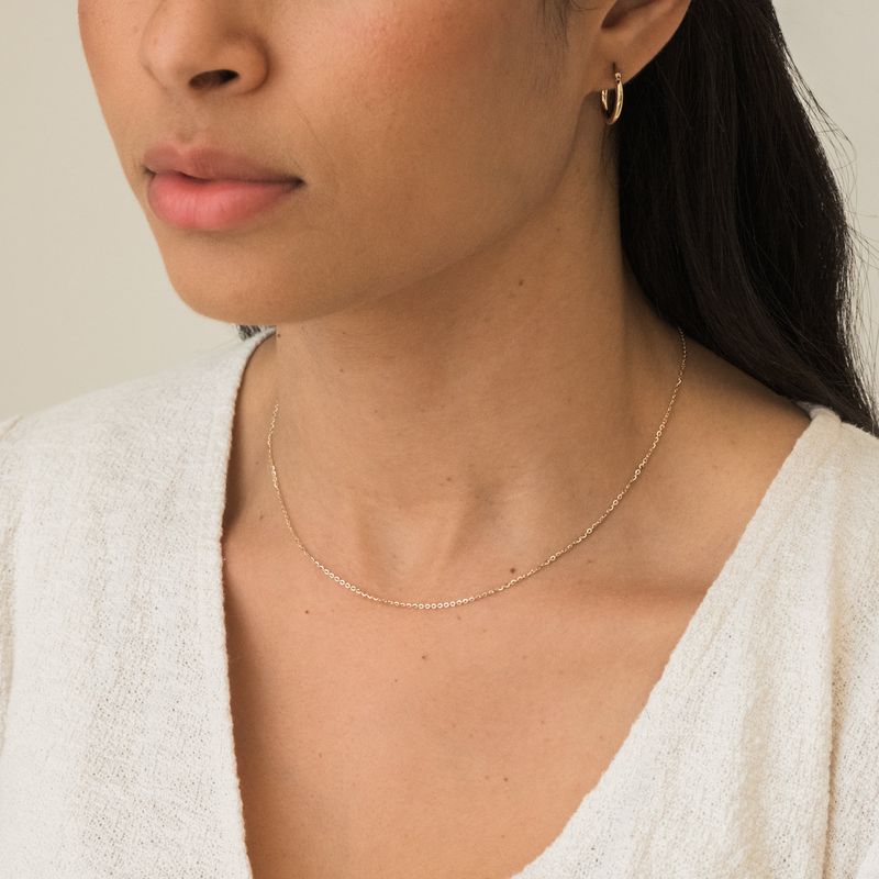 Delicate Gold Chain Necklace