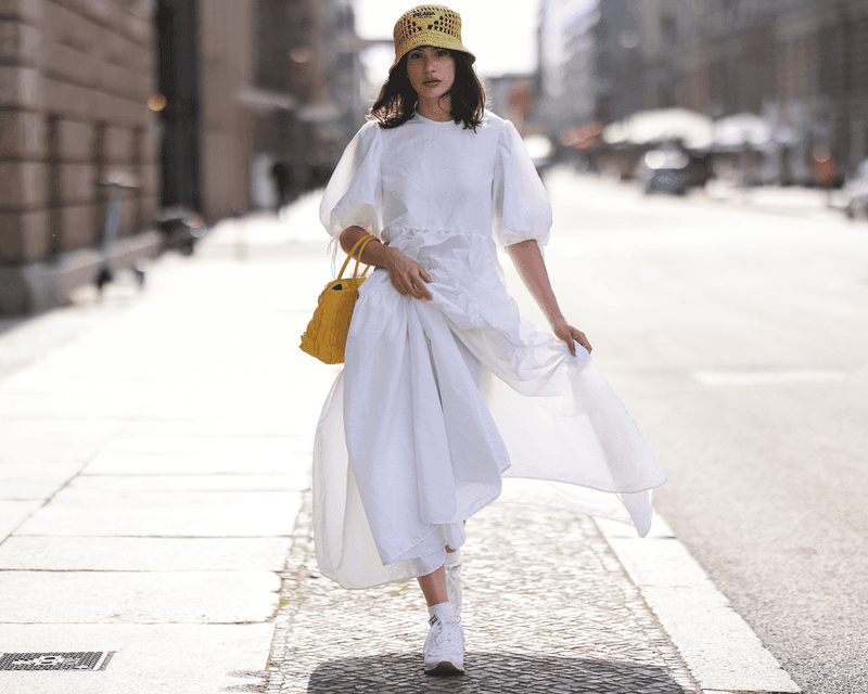 Crisp White Sneakers