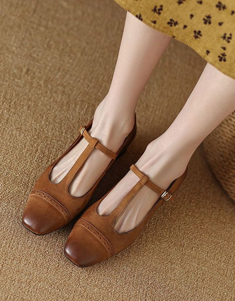 T-Strap Sandals