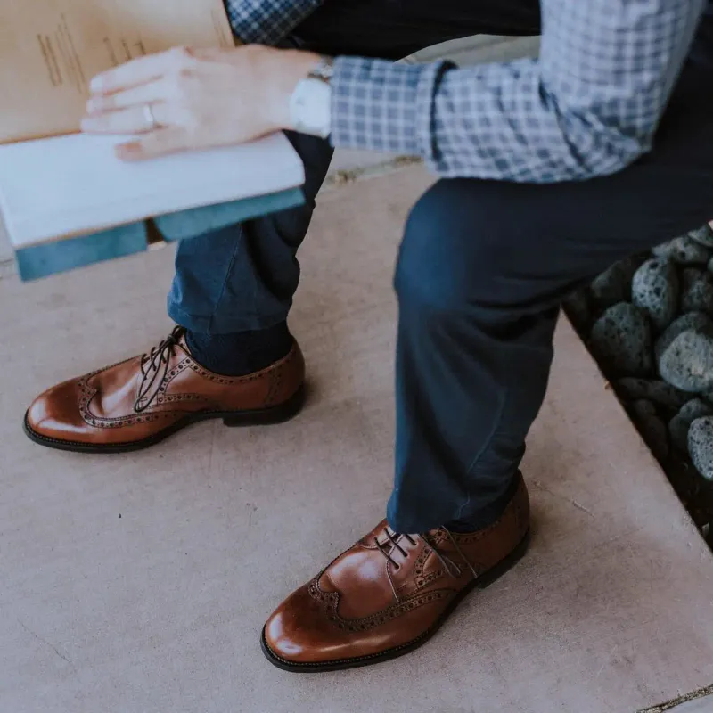 Leather Derby Shoes