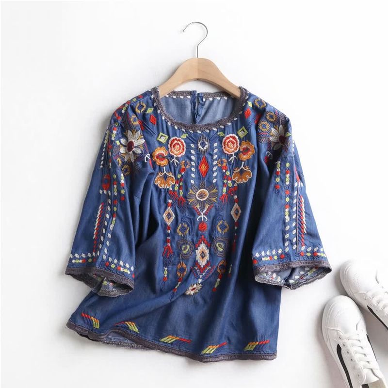 Embroidered Ethnic Blouse