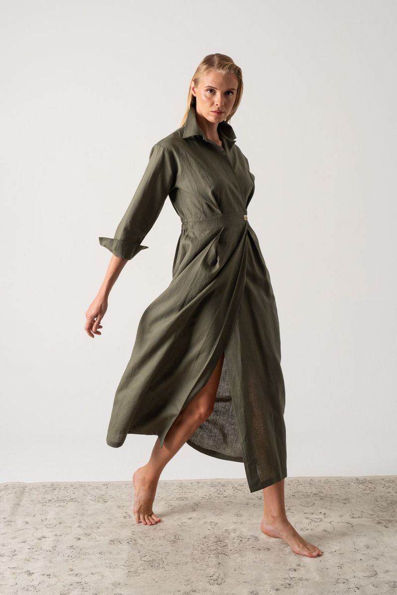 Linen Ensemble for Warm Weather Elegance