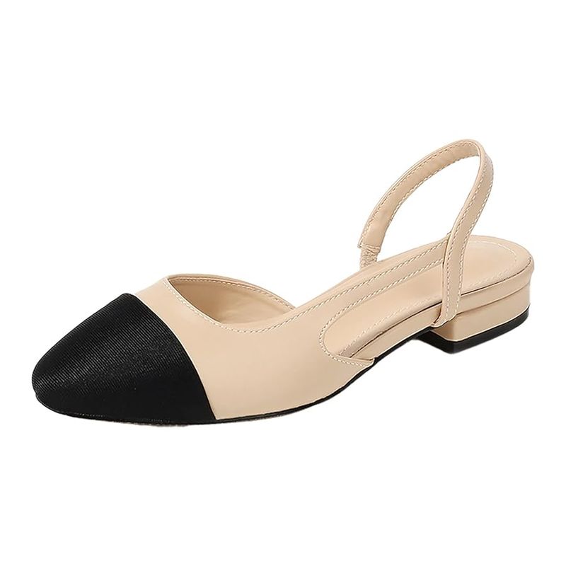Slingback Flats with Personality