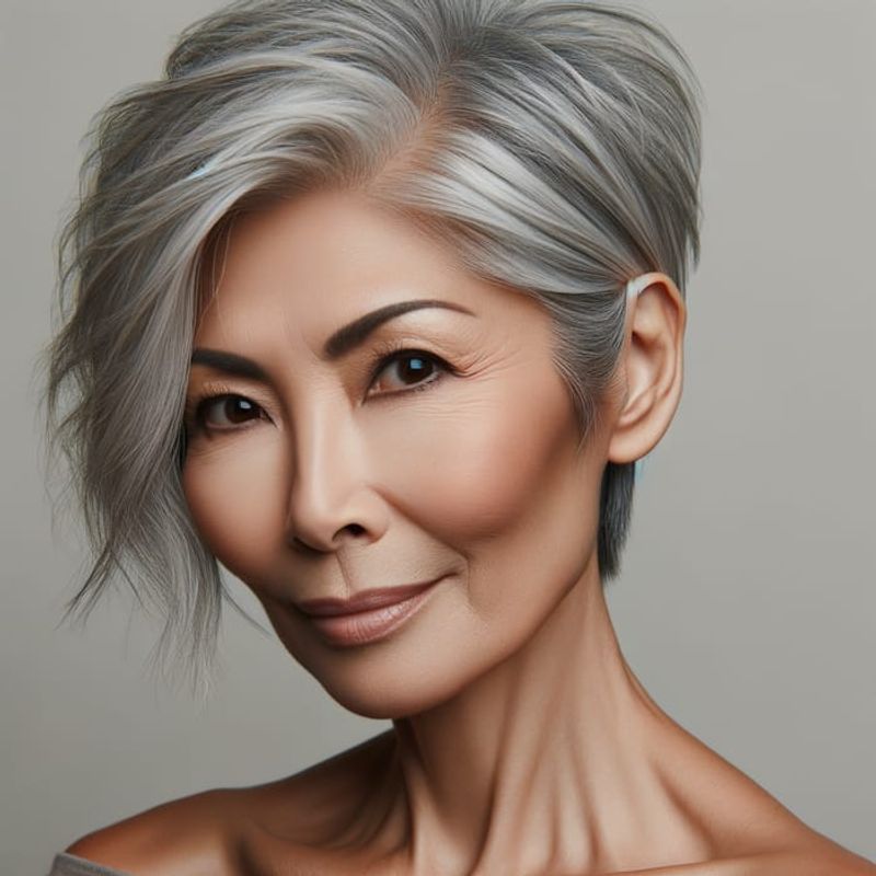 Vintage-Inspired Modern Pixie