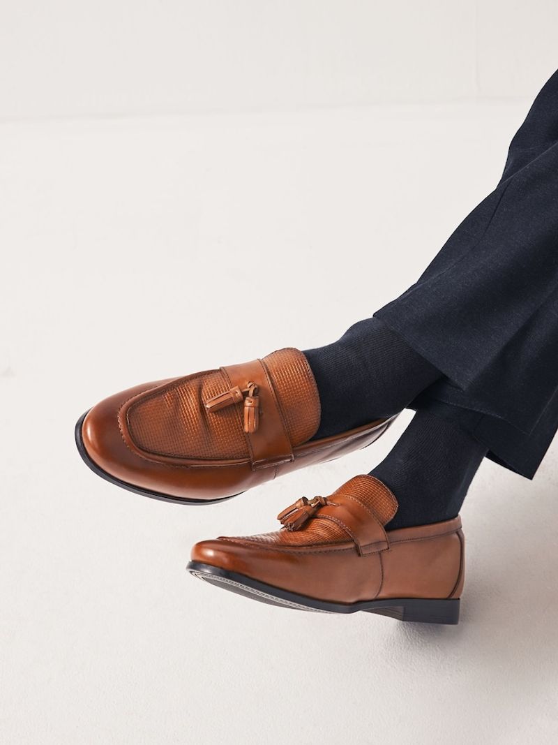 Tan Loafers