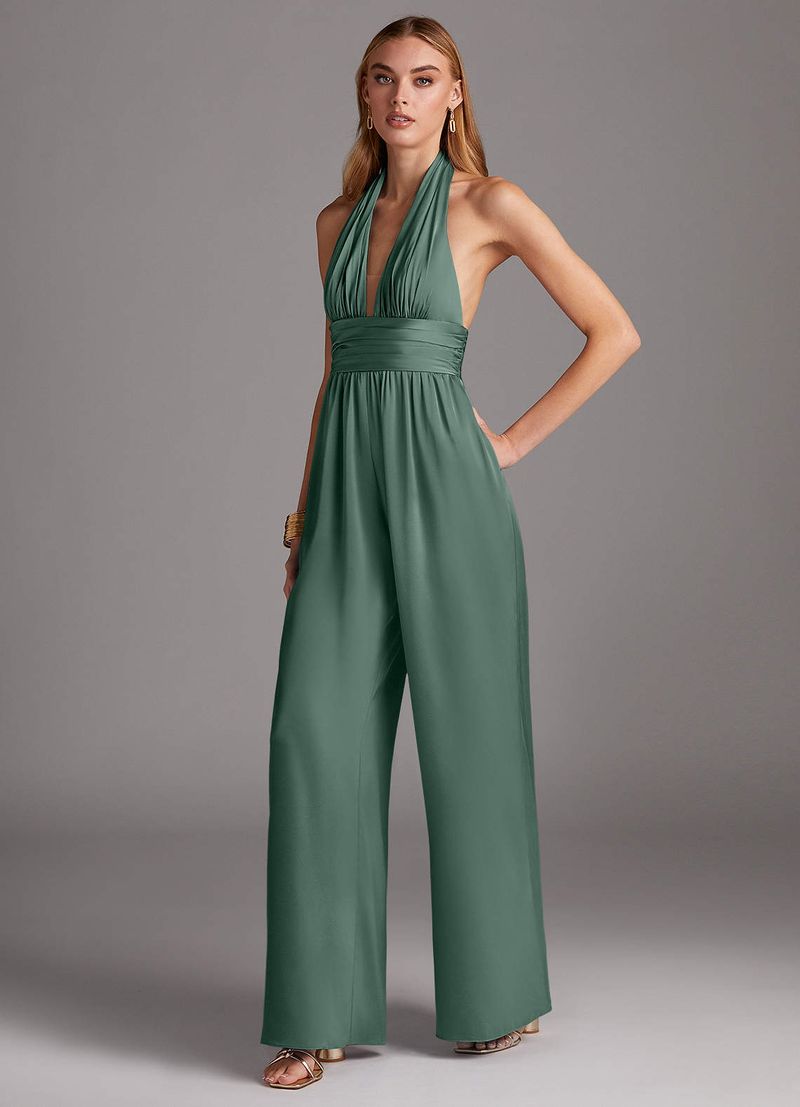 Convertible Tie-Waist Jumpsuit