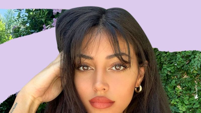 Barely-There Bangs