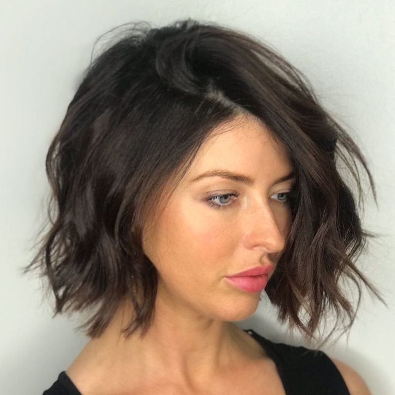Shaggy Wedge for Thick Hair