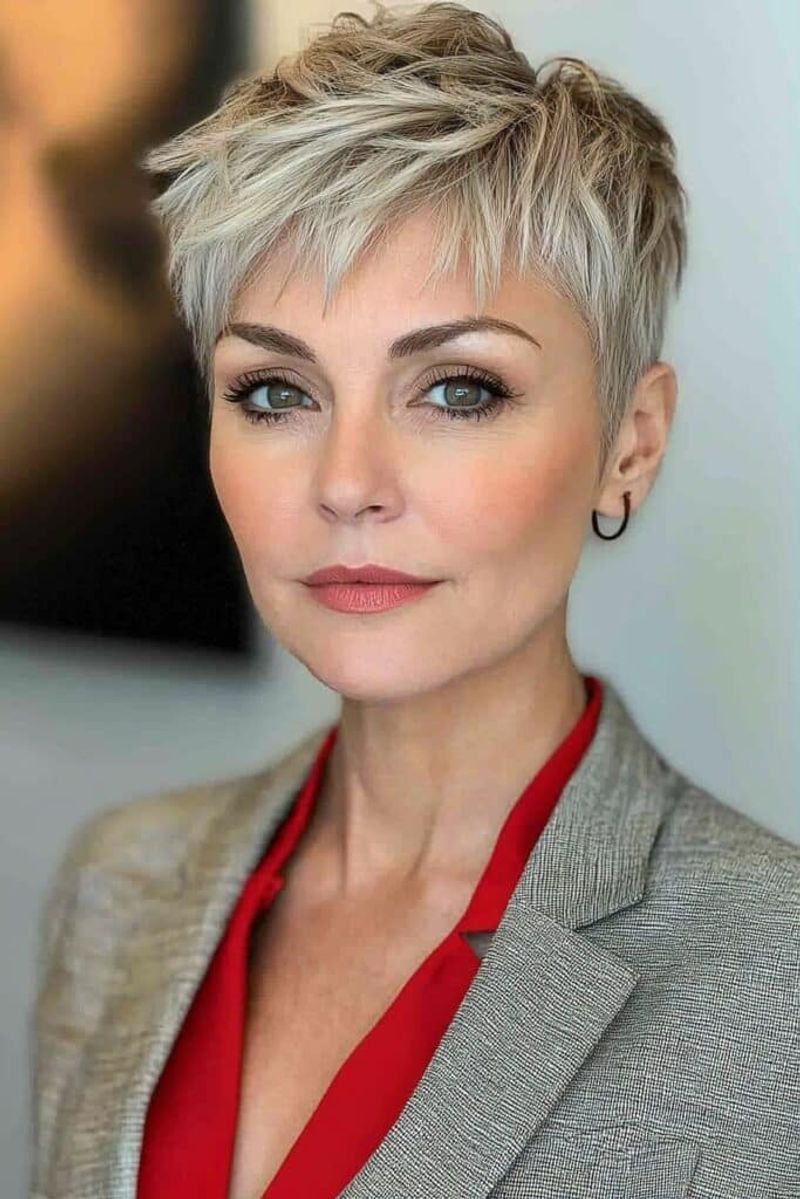The Sassy Tapered Pixie