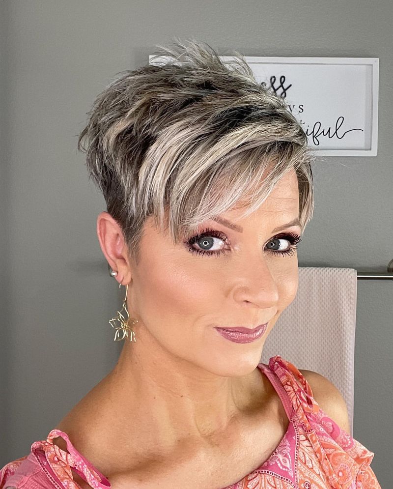 Pixie con undercut