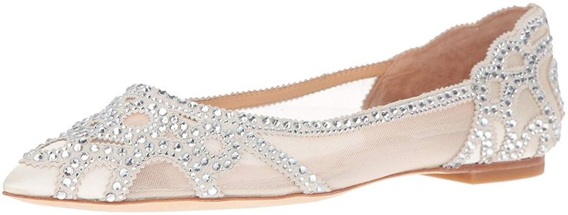Rhinestone-Covered Flats: Sparkle Fatigue