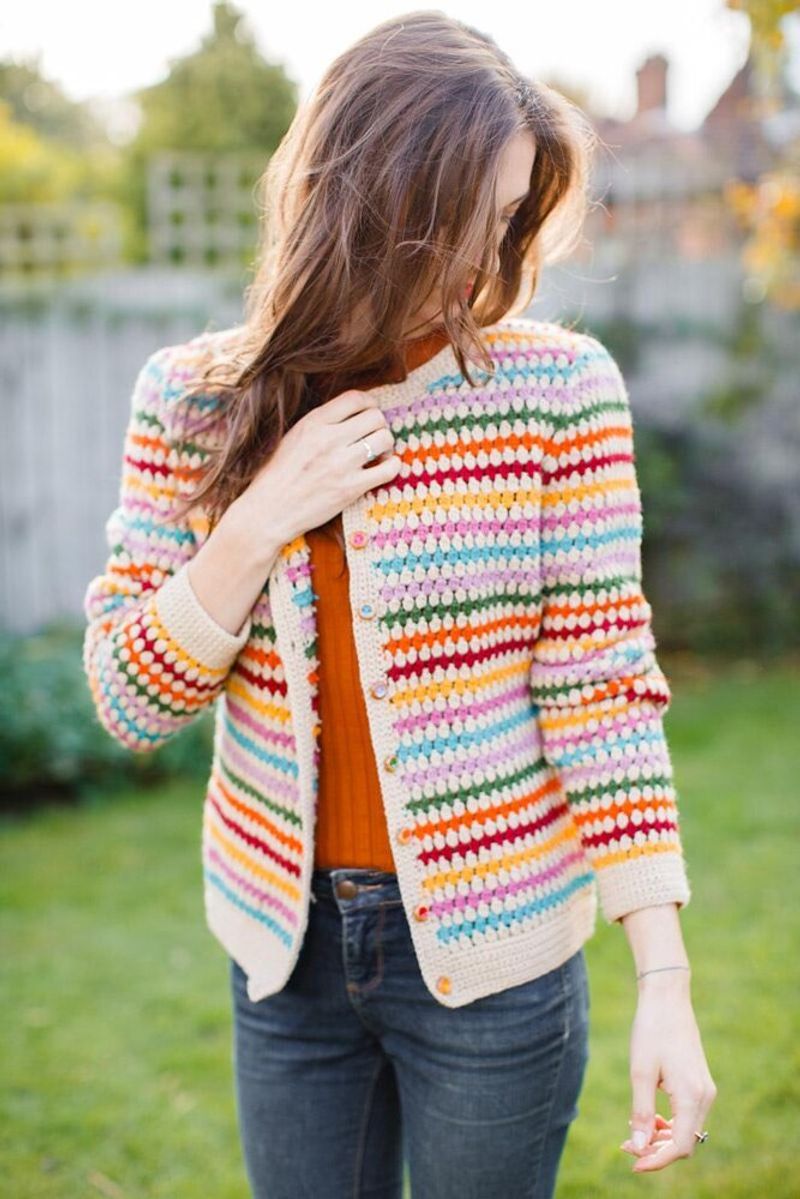 Vintage Crochet Cardigan