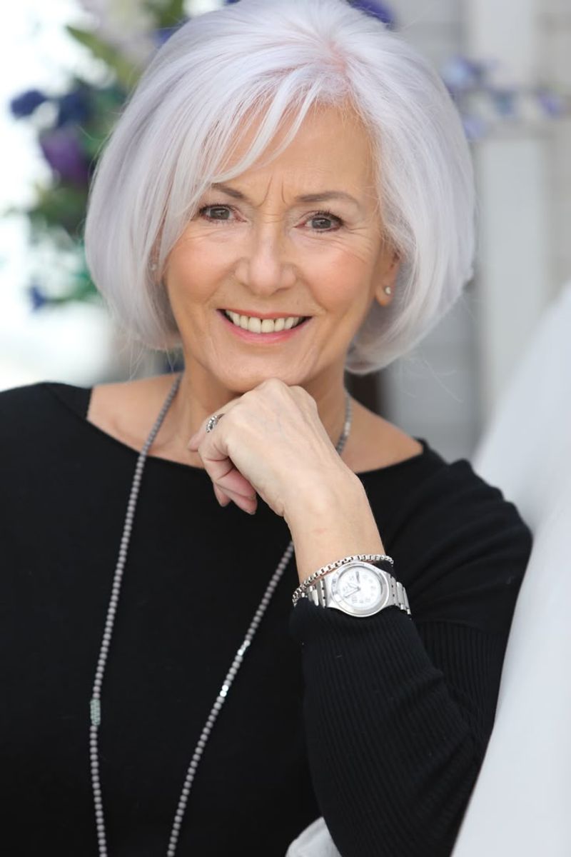 Sophisticated Silver Strands