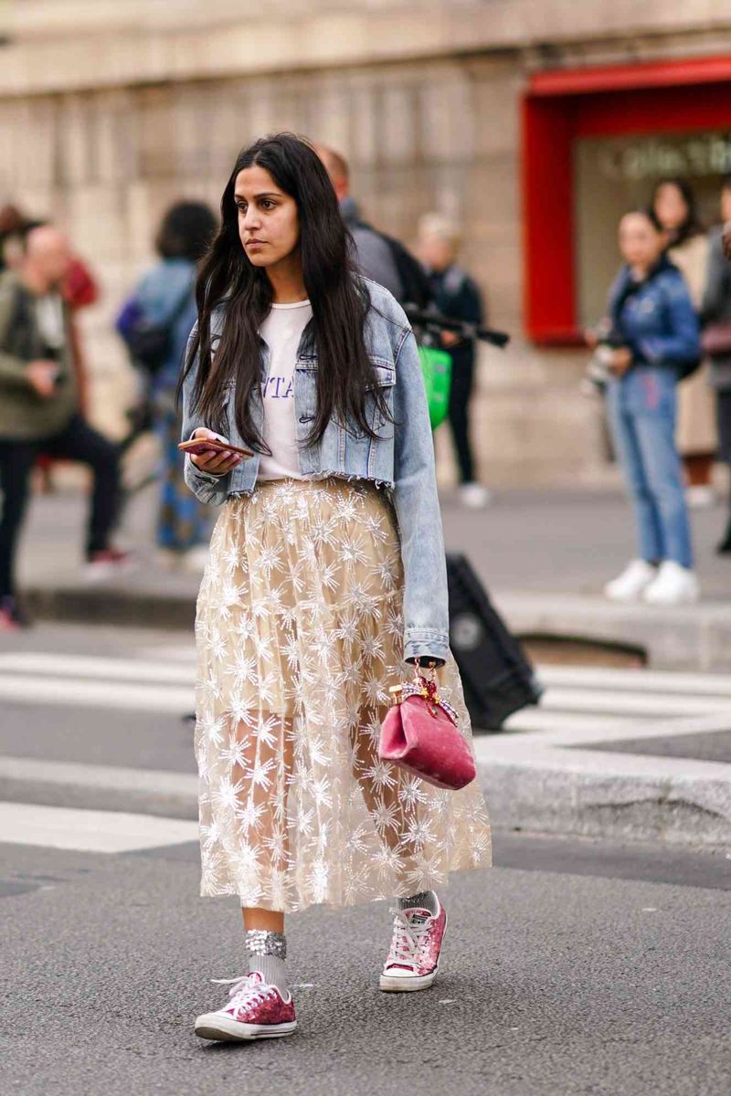 Sequin Skirt Surprise