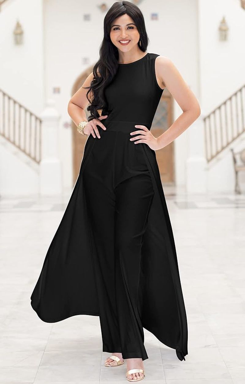 Overlay Bodice Jumpsuit
