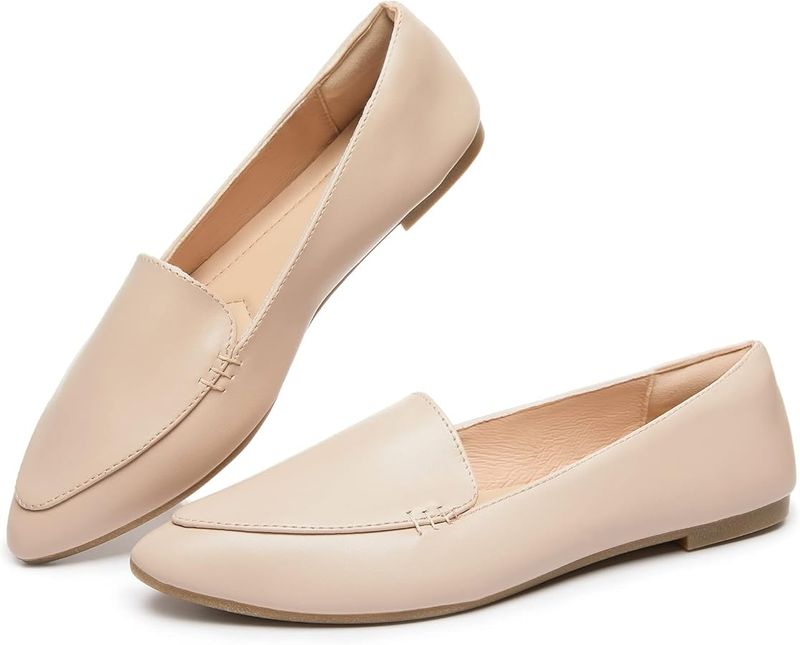 Skin-Tone Loafers
