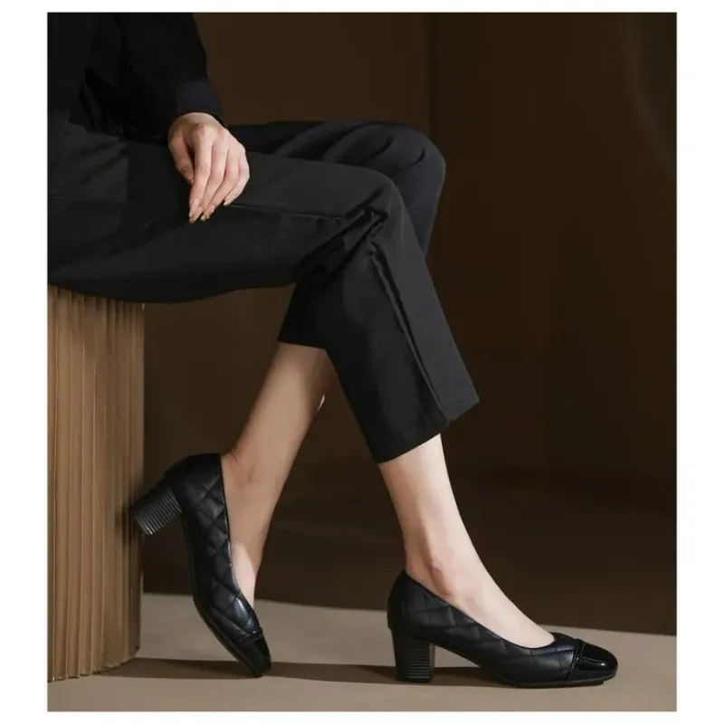 Block Heel Pumps