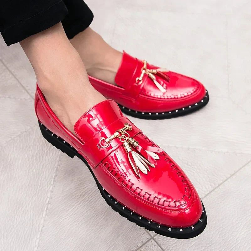 Simple Leather Loafers