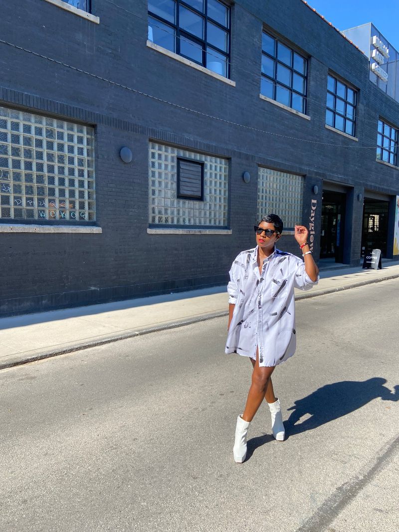 Chic Shirt Dress
