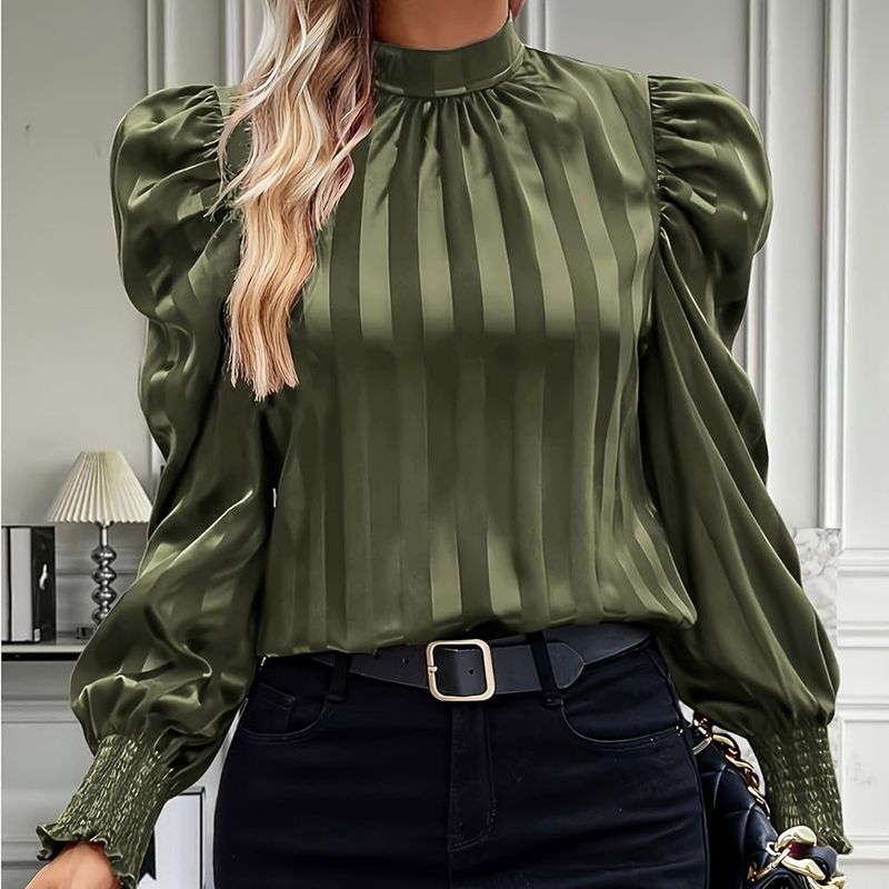 Balloon-Sleeve Tops