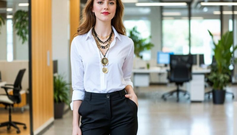Elevated with Statement Necklace